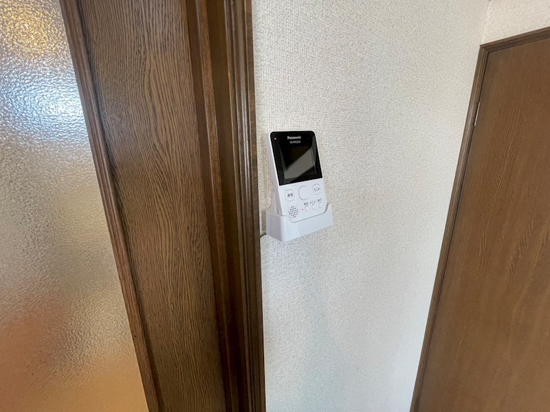 セキュリティ　モニター付き