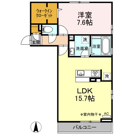 ボヌール　IIIの間取り