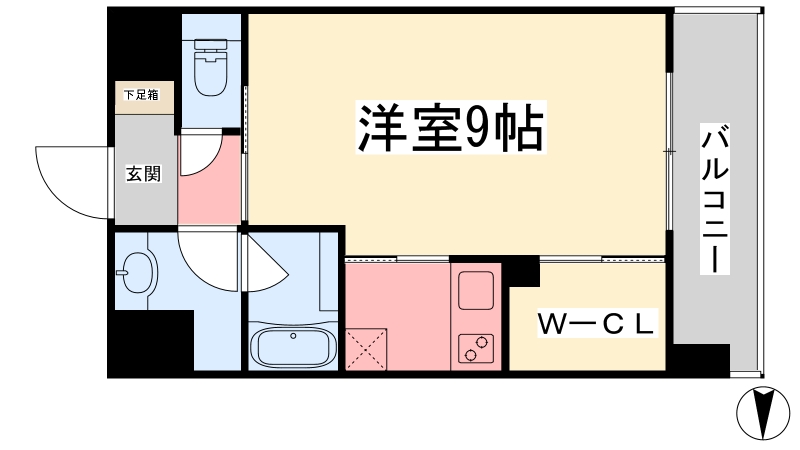 ルスト山越の間取り