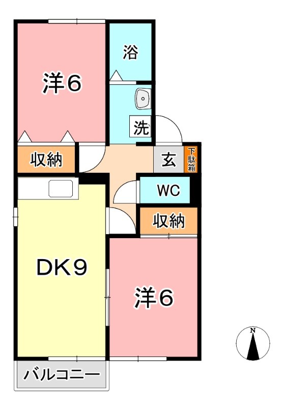 セジュールマキの間取り