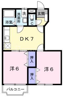 アルカディアIの間取り