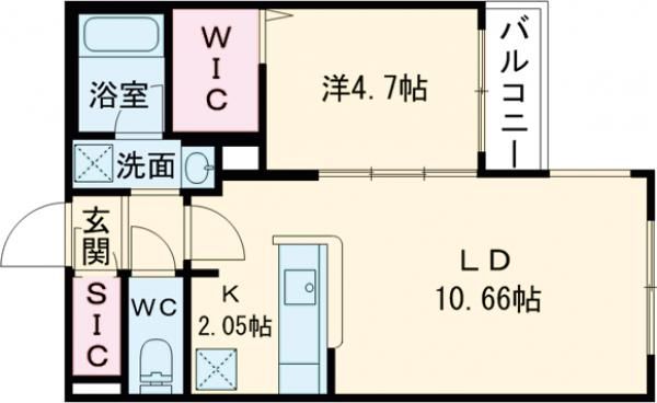 CASA　VICOLO千歳(カーサヴィコロ千歳)の間取り