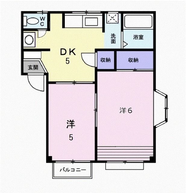 【ファミール高下の間取り】