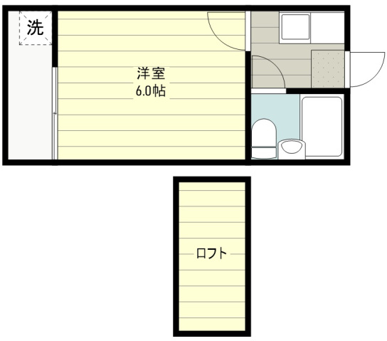 ロジューマン築地の間取り