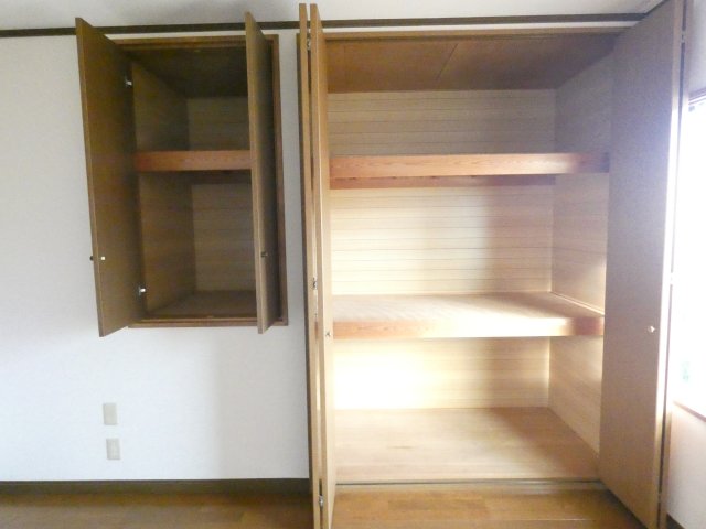 収納　ちょっとした収納スペースも充実しています