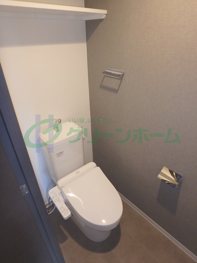 地下鉄千日前線 今里駅 徒歩6分 12階建 築6年のトイレ写真