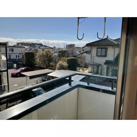バルコニー　日当たりも風通しもいい南向き☆