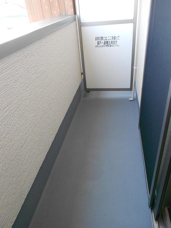 バルコニー　同じタイプ同じモデルを使用