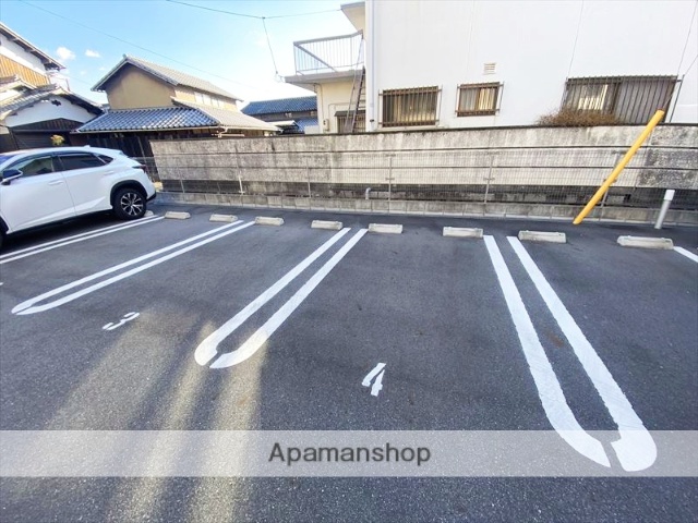 駐車場　眺望