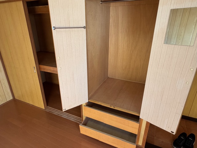 収納　収納とタンス
