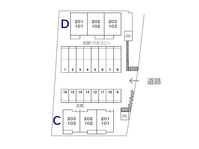 駐車場　駐車場
