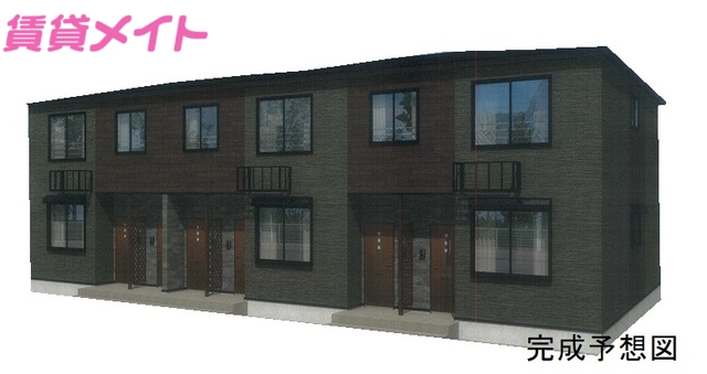 建物外観　完成パース