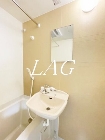 洗面設備　洗面台です。