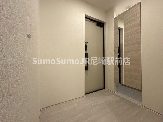 玄関　明るい玄関です