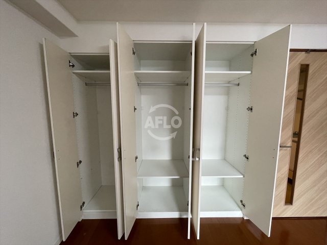 収納　ルクレ内久宝寺　クローゼット