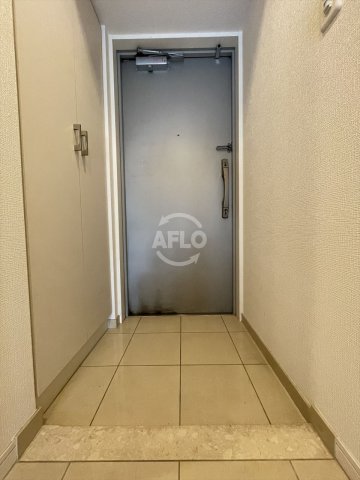 玄関　ルクレ内久宝寺　玄関