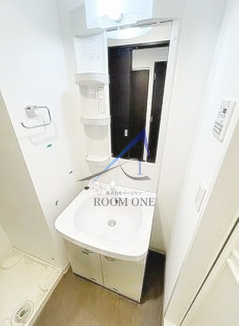 洗面設備　洗面台です。