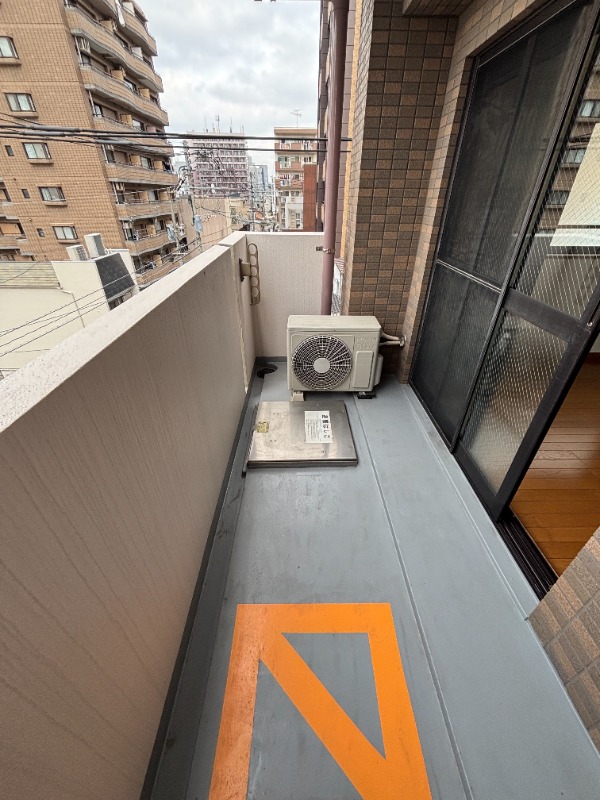 バルコニー　４０３号室　写真
