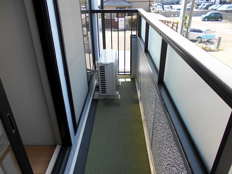 バルコニー　同室の以前の写真です