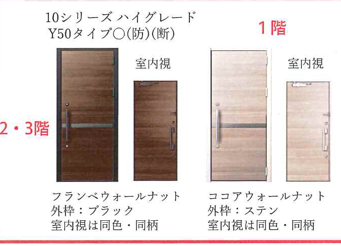 その他設備　玄関ドア