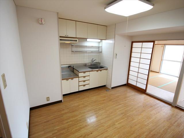 キッチン　松山市桑原　田中ビル一里木ハイツ　キッチン