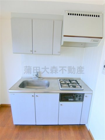 キッチン　2口ガスグリル付システムキッチン