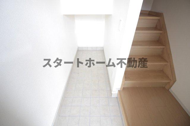 玄関　ゆったりとした玄関です