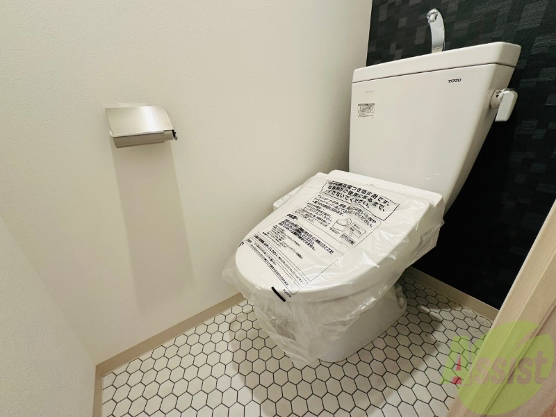 トイレ　快適に使用できる、清潔感にこだわったトイレです。
