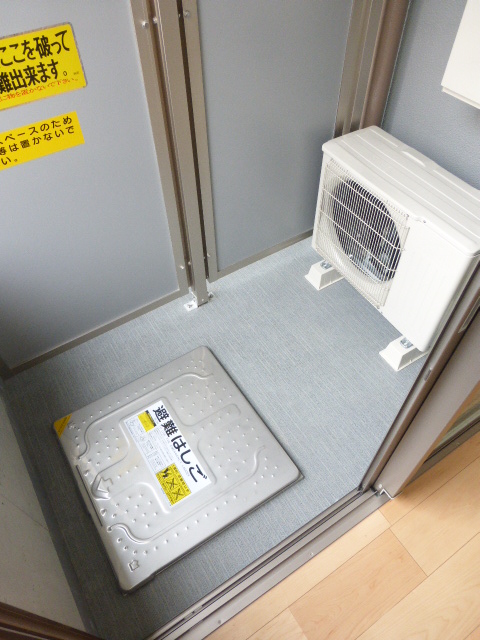 バルコニー　広々としたバルコニーです