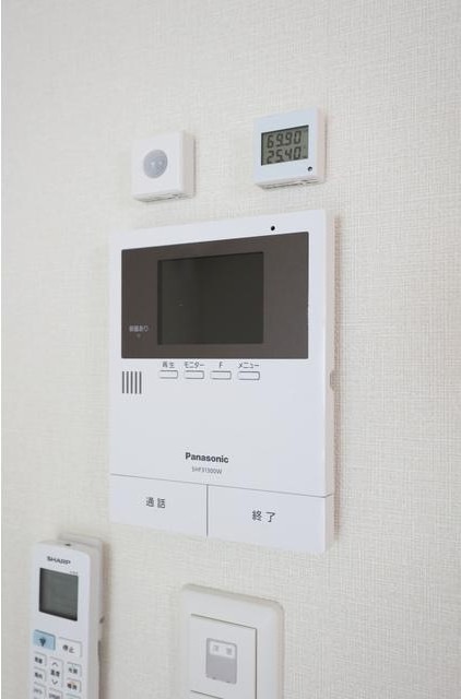 セキュリティ　来客時に活躍です。