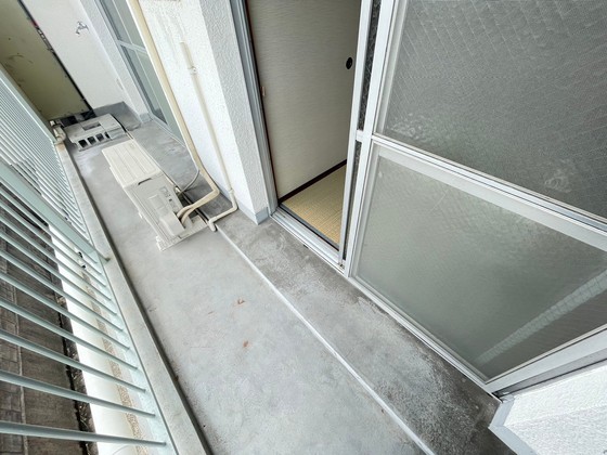 バルコニー　※別部屋の写真です