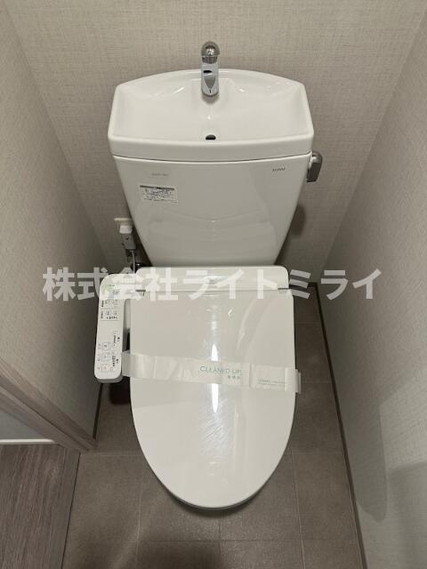 トイレ　?
