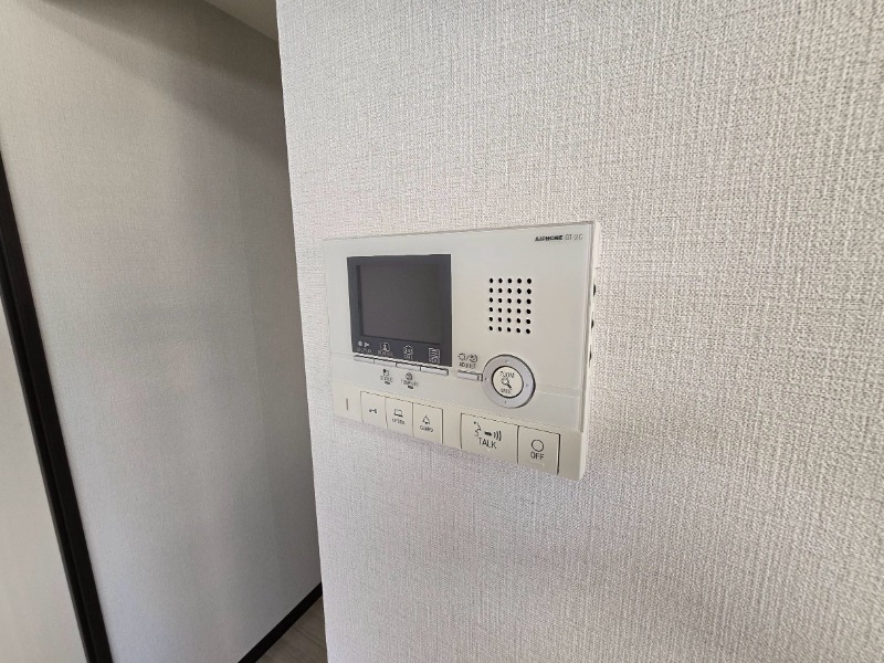 セキュリティ　インターホンで来客確認ができます。安心ですね。