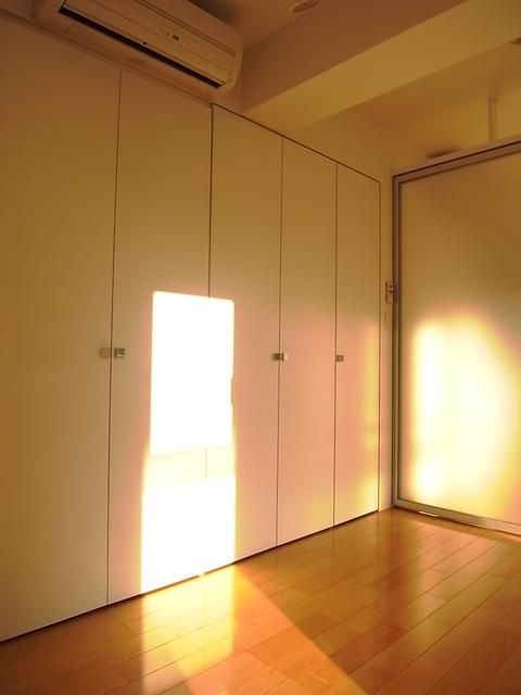 収納　たっぷりとした収納スペースです