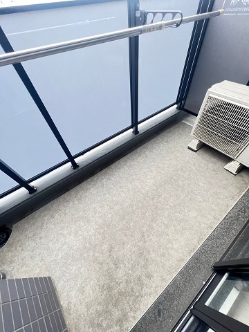 バルコニー　落ち着いた時間を過ごせるバルコニーです