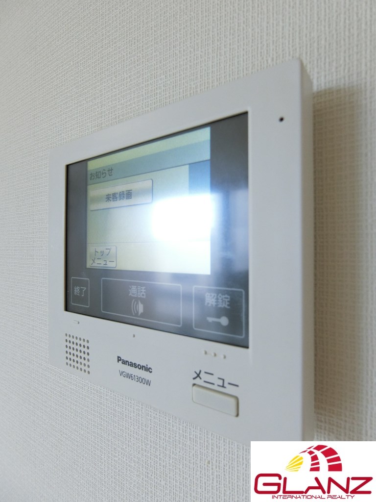 セキュリティ　来客の顔が見えるTVインターホン