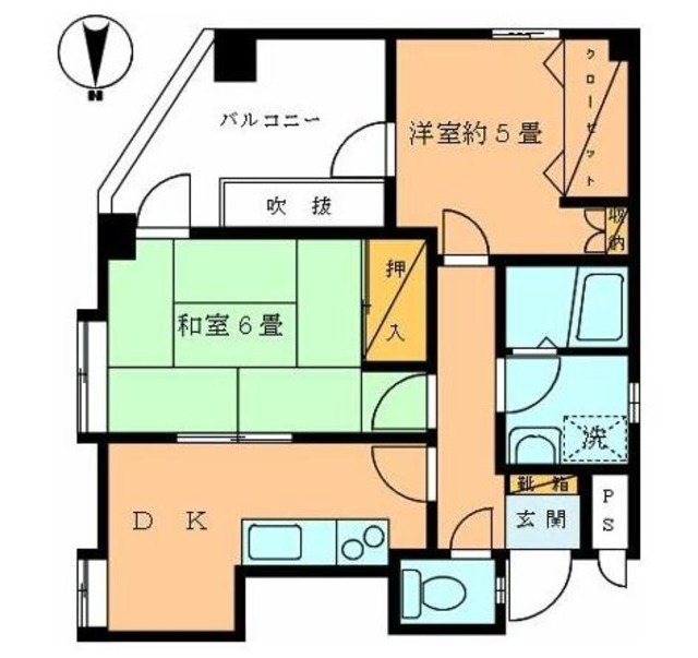 不二ビルの間取り写真