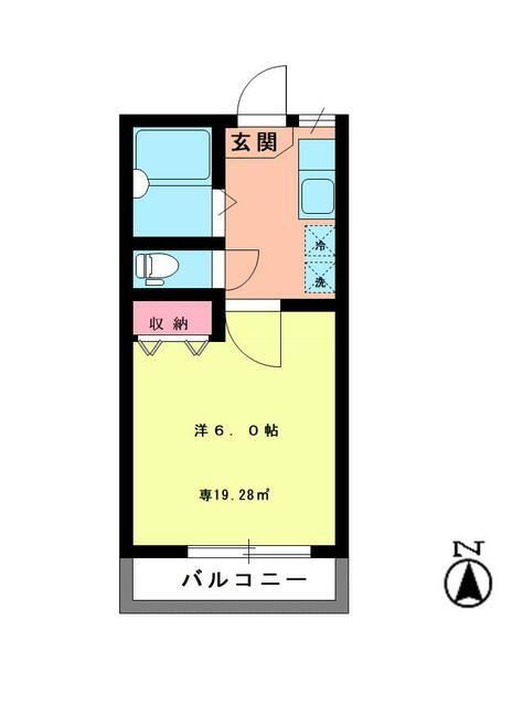ウッドクレスト・Uの間取り写真