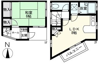 メゾンドソレイユの間取り写真