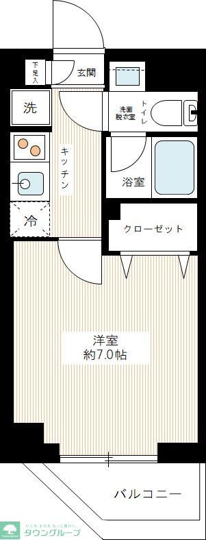 REXZY西川口AZIIの間取り写真