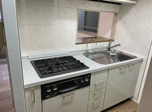 東京メトロ銀座線 田原町駅 徒歩2分 11階建 築25年のキッチン写真