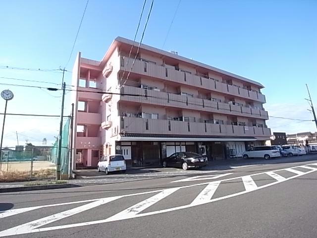 岐阜市長良校文町のマンションの建物外観