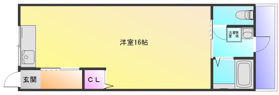 山田マンションの間取り