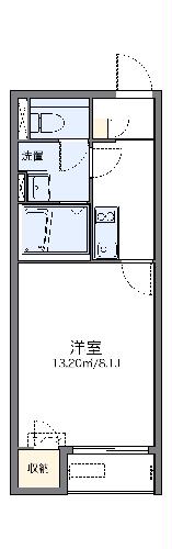 レオネクスト松ヶ浜の間取り