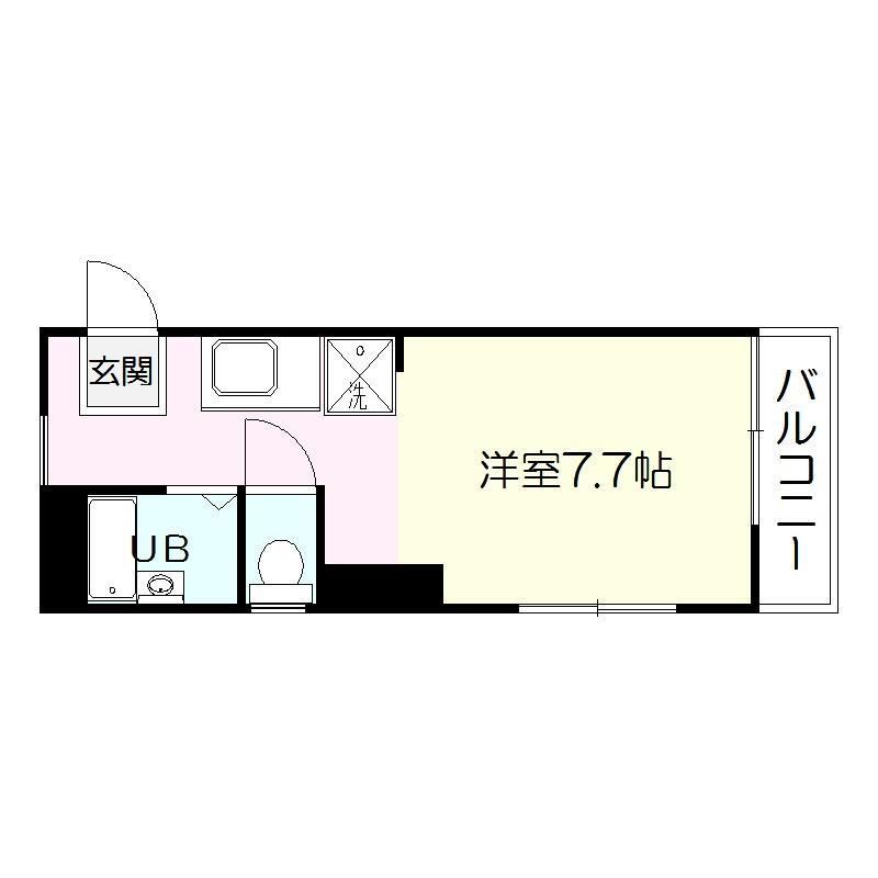 セレスティ南鹿児島の間取り