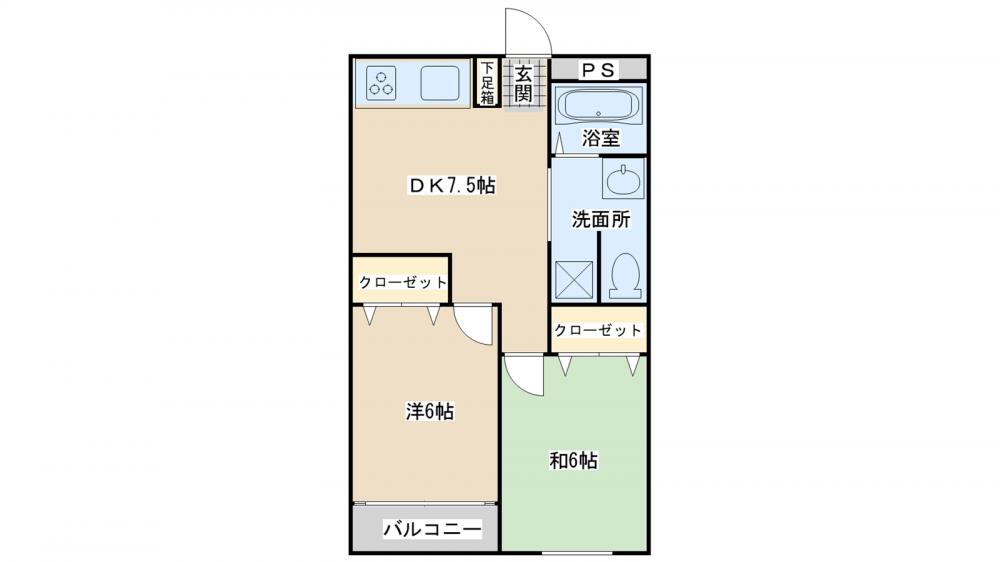 セピアハウス遠浦の間取り