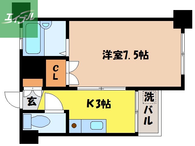 クレインコート東園の間取り