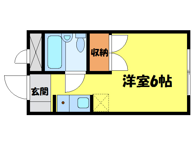 蒲生郡竜王町大字山之上のアパートの間取り