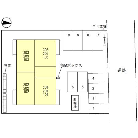 【RICHE(リッシュ)のその他共有部分】