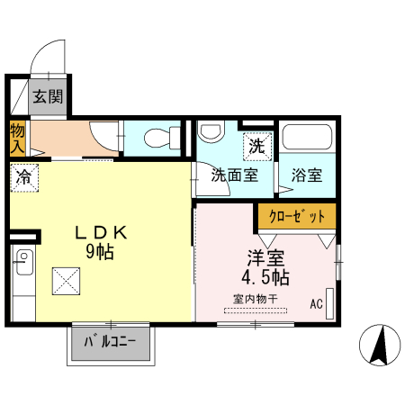 エスポワールの間取り